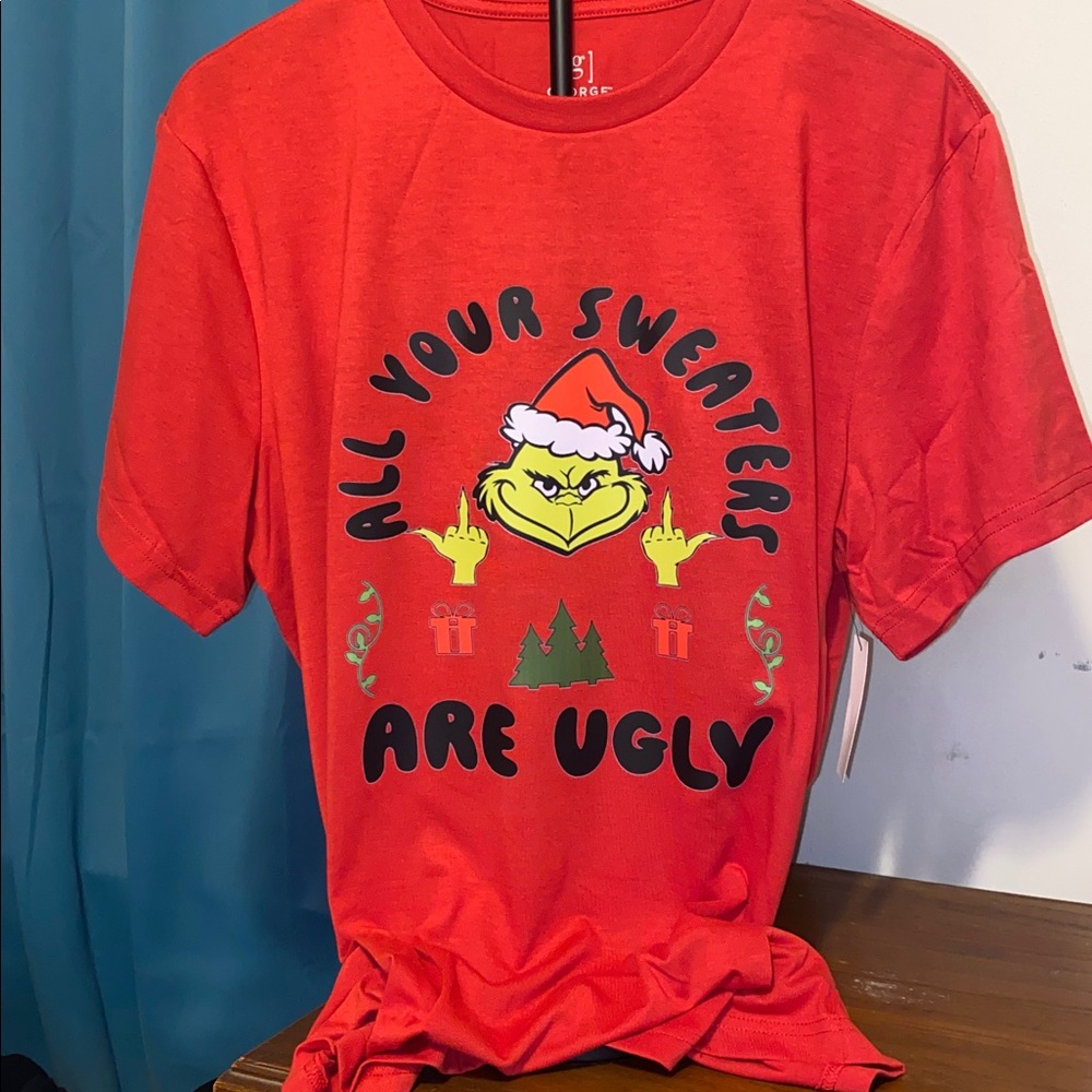 Grinch ugly sweaters tee